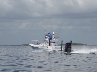 Fairwater Charters Guided Fishing Boat in Port Mansfield, Texas