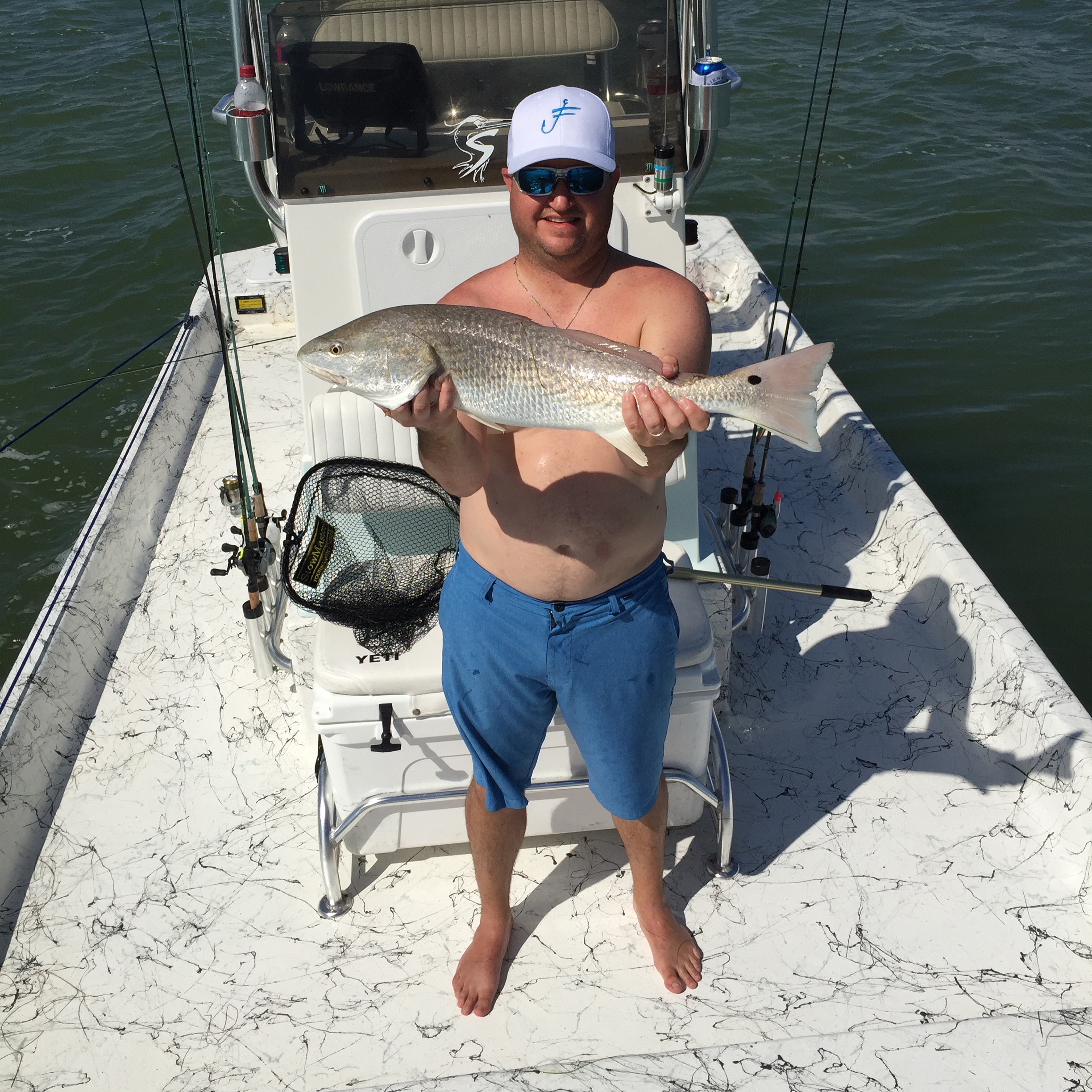 Toby-Upper Slot Redfish Texas bay fishing