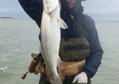 Wade fishing Trout - March