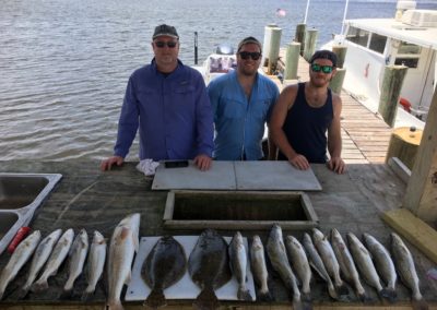Trout, Redfish and Flounder