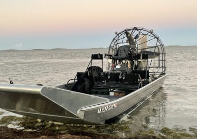 Coastal Duck Hunting-Air Boat